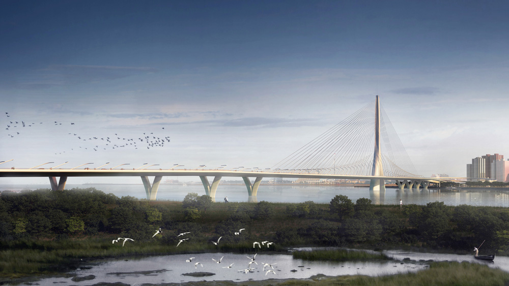 Danjiang Bridge CATIA